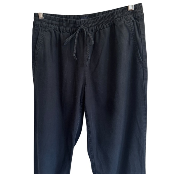 J.Crew Lightweight Jogger Pant in Cotton Twill, Black, Size 6 - Picture 2 of 7